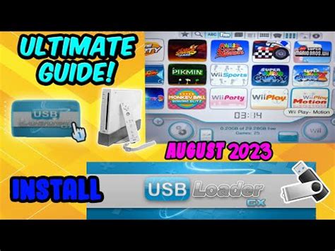 FULL GUIDE to Play Games on Wii (USB Loader GX Tutorial 2023).